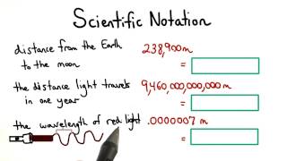 Scientific Notation Practice - Visualizing Algebra