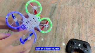 How to pair remote with bezgar drone?