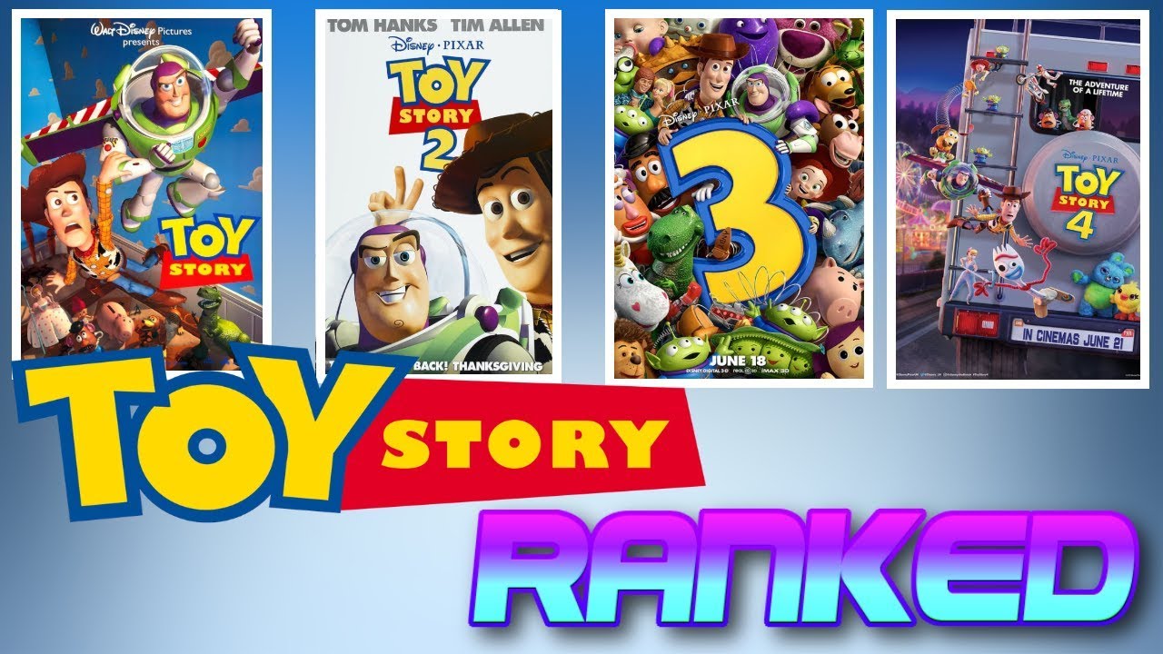 Every Toy Story Movie RANKED! - YouTube