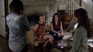 Pretty Little Liars 3x12 - Hanna, Aria, Spencer \u0026 Emily Scene