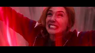 Agatha Harkness vs  Wanda Maximoff the Scarlet Witch Fight Scene No BGM   WandaVision