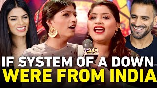 If System of a Down were from India | Nooran Sisters x SOAD | Patakha Guddi Remix REACTION!!