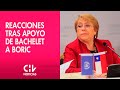 ELECCIONES 2021 | Las reacciones tras el apoyo de Bachelet a Boric