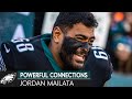 How Much Does Jordan Mailata Know His Fellow Offensive Linemen? | Eagles Powerful Connections