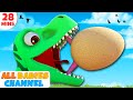 T-Rex Dinosaur 3D Kids Songs by @AllBabiesChannel