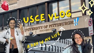 A day in life of an International Medical Student in the USA | USCE Vlog | USMLE Journey