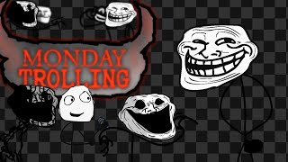 FNF: Monday Trolling V1.1 [FULL WEEK] / VS TROLLGE / + Video cutscenes █ Friday Night Funkin' █