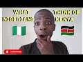 WHAT NIGERIANS THINK OF KENYA!! 🙀😯🔥 ConnectslogTV || Kenyan Reaction...FALSE!!😳.   .