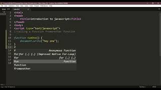 JAVASCRIPT BEGINNER TUTORIAL 10 HOW TO CALL A FUNCTION FROM ANOTHER FUNCTION