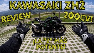 Review Kawasaki ZH2 ¡200cv con compresor! - La Z más potente de la historia