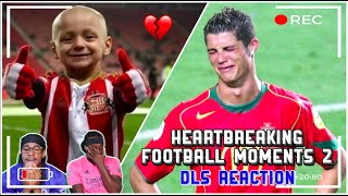 Heartbreaking Football Moments 2 | DLS Reaction *Emotional*