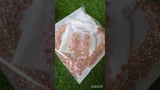 #fashionjewellery#unboxing#trending #pinkstones#beautiful#wonen#fashion#like#share#shorts#necklace