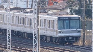 【東京メトロ03系 2編成目 廃車回送】東京メトロ03系 03-116F（5ドア車）渡瀬北まで自走で廃車回送 営団マークあり