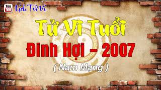 Tử Vi Trọn Đời Tuổi Đinh Hợi 2007 ( nam mạng ) | Lịch Tử Vi