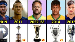 List Of Neymar Jr. Career All Trophies & Awards 2023