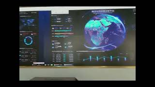 Airport big data control room LED display