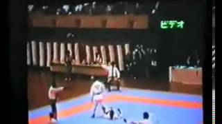 Yutaka Katsumata sensei winning by ippon, JKA Championship 1991