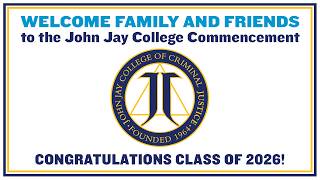 John Jay College Commencement Ceremony 2026