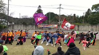 ［4K］【総踊り】「黒田武士」あさくらよさこい祭り2022