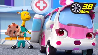 Brave Ambulance Song | Super Monster Trucks | Car Cartoon | Kids Songs | BabyBus - Cars World