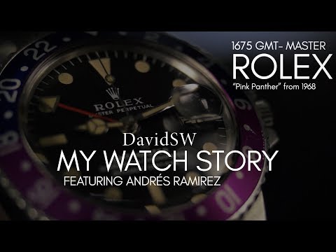 My watch story 1968 Rolex Pink Panther GMT-Master Ref 1675 Andrés Ramirez