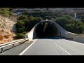 driving from limassol city to paphos city in cyprus * 4k 60fps