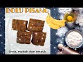 BOLU PISANG Viral | Bolu pisang sederhana | empuk Enak | Bahan mudah didapat