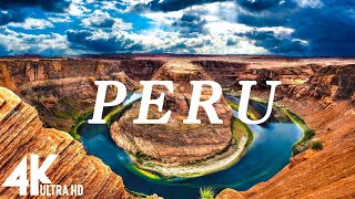 FLYING OVER PERU  (4K UHD) - Relaxing Music Along With Beautiful Nature Videos - 4K Video ULTRA