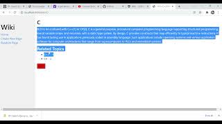 CS50 Web Programming with Python and Javascript: Project 1 Submission