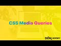 Learn HTML & CSS - CSS Media Queries