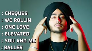 SHUBH - All Hits Songs Nonstop Playlist🎧 2024 | Cheques | We Rollin | One Love | Elevated | YouAndMe