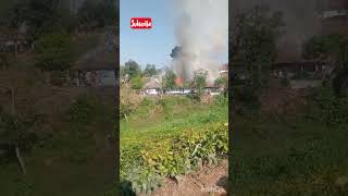 FIRE ACCIDENT NEAR VALPARAI,NALLAKAATHU ESTATE