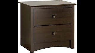 Review Prepac Fremont 2 Drawer Nightstand 2021