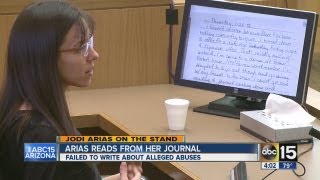 Jodi Arias reads from her journal