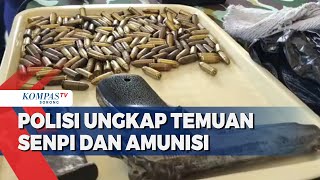 Polisi Temukan Satu Pucuk Senpi dan Ratusan Butir Amunisi di Jayapura