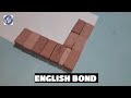 What is ENGLISH BOND | Brick Bonds  | Architecture Attack | Explained Practically with Mini  Bricks