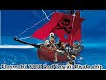 Playmobil 3900 Red Corsair Pirate ship ep67