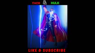 Thor & Hulk Power 🔥 Marvel future revolution #shorts #viral #trending