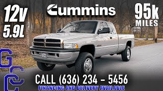 12v Cummins For Sale: 1997 Dodge Ram 2500 Laramie 5.9 Diesel 4x4 With Only 95k Miles