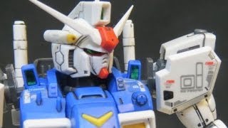 RG GP01 Zephyranthes (3: MS+V) Gundam 0083 Stardust Memory Kou Uraki's Gunpla review ガンプラ