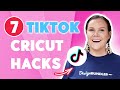 7 Cricut TikTok Hacks you NEED to know!