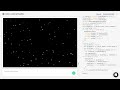 Open AI's CODEX is creating a snowstorm on black background