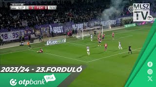 Tajti Mátyás gólja a Újpest FC - Fehérvár FC mérkőzésen