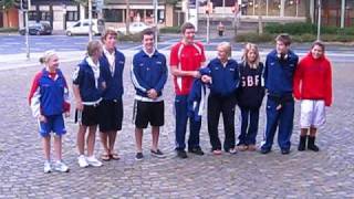 Tom Daley with USA Diving Divers at the 2008 Junior World Diving Championships