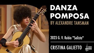 Cristina Galietto plays Alexandre Tansman's \