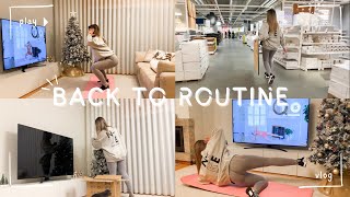 BACK TO ROUTINE ✨ PRIMEIRO TREINO DO ANO E RETIRAR AS DECORAÇÕES | Catarina Sá