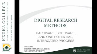John Locke - Digital Research Methods
