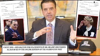 Criminal Lawyer Breaks Down the Complaint's & What They Have to Do to Win in the Depp/Heard Trial