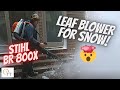 #76 Stihl BR 800X Leaf Blower for Snow Removal - 13 inches Wow!