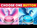 Choose One Button! 🔵🔴 BOY or GIRL Edition | Quiz Kingdom